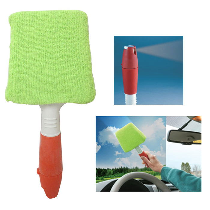 1 Window Cleaner Microfiber Auto Windshield Clean Car Wiper Glass Tool Brush Kit
