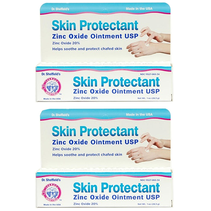 2 Zinc Cream Ointment Problem Skin Protectant Rash Itchiness Salve Relief Burns