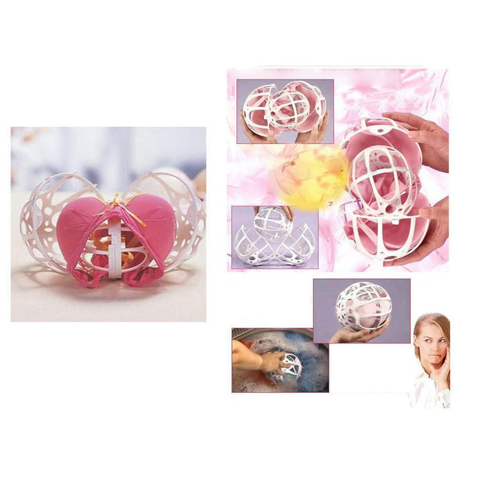 4 PC Ball Bubble Bra Saver Hot Washers Laundry Washing Double Machine Protector