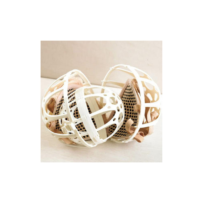 Dual Ball Bubble Bra Saver Hot Washers Laundry Washing Double Machine Protector