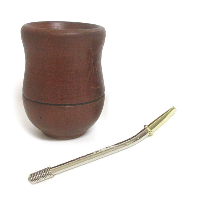 Argentina Mate Gourd Kit Yerba Tea With Straw Bombilla Set Detox Drink New 8426
