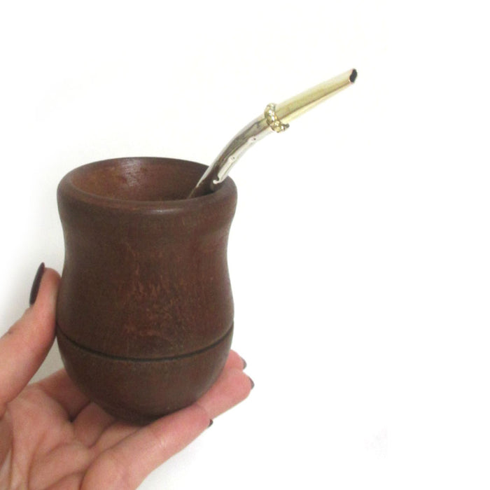 Argentina Mate Gourd Kit Yerba Tea With Straw Bombilla Set Detox Drink New 8426