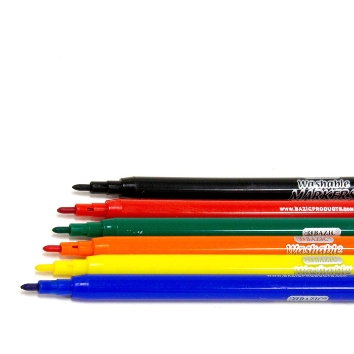 40 Pc Washable Markers Colors Fine Point Coloring Books Art School Drawing Sets