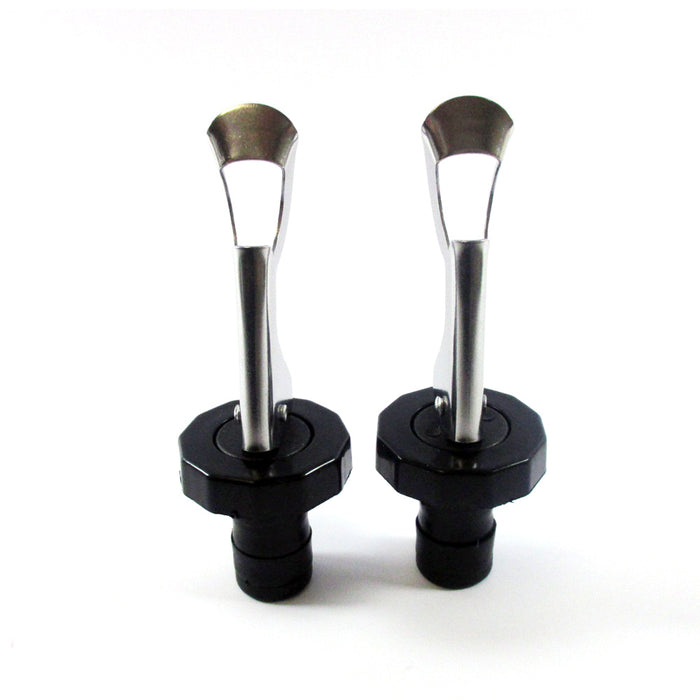2 Wine Bottle Stoppers Keep Fresh Saver Vacuum Sealer Preserver Airtight Set