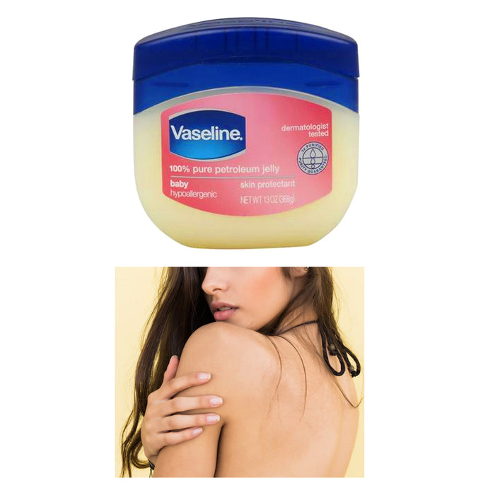 2pc Vaseline 100% Pure Petroleum Jelly Baby 13 Oz Skin Lip Balm Gloss Large Jars