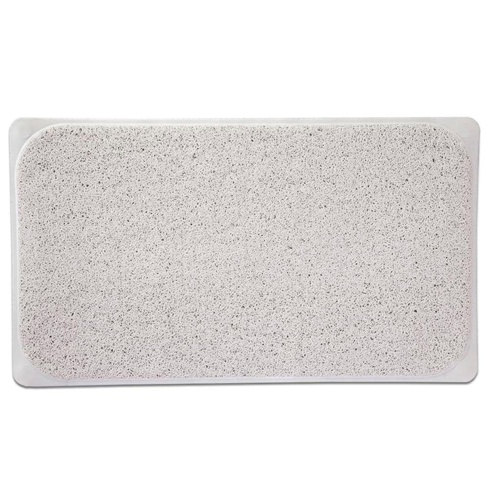 1 Shower Rug Non Slip Fast Drying Woven Bath Tub Mat 29" X 17" Adhesive Suction