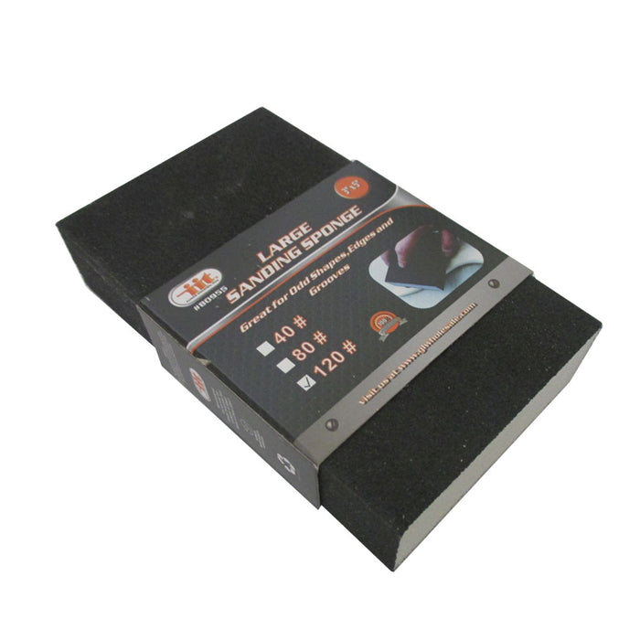 12 Sanding Sponge Paper 120 Grit Fine Block Sandpaper Patching Repair Drywall !