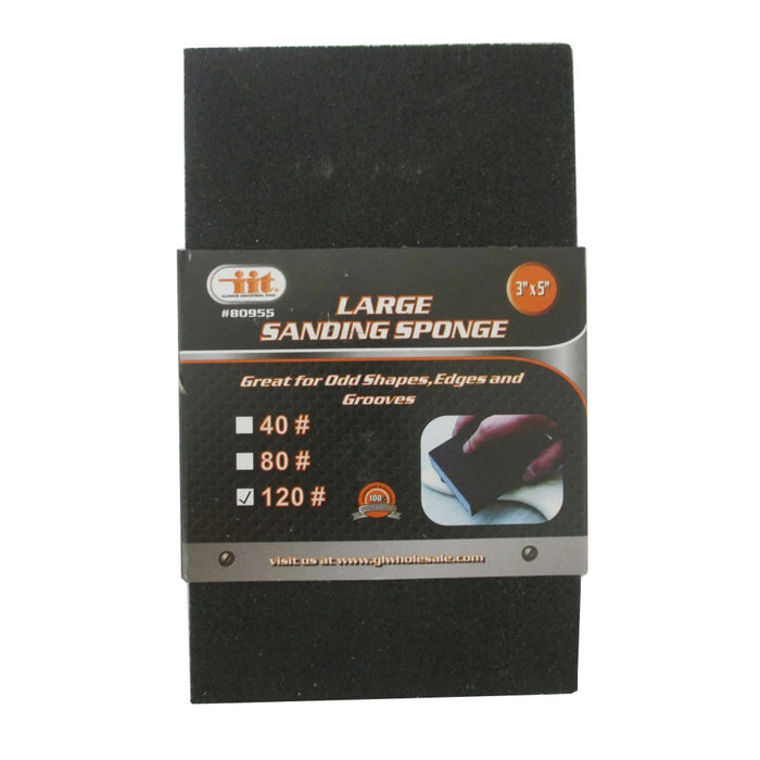12 Sanding Sponge Paper 120 Grit Fine Block Sandpaper Patching Repair Drywall !