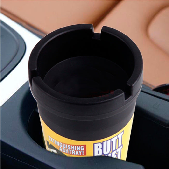4 Pc Jumbo Large Butt Bucket Ashtray Smoke Smoking Extinguishing Car Cup Holder