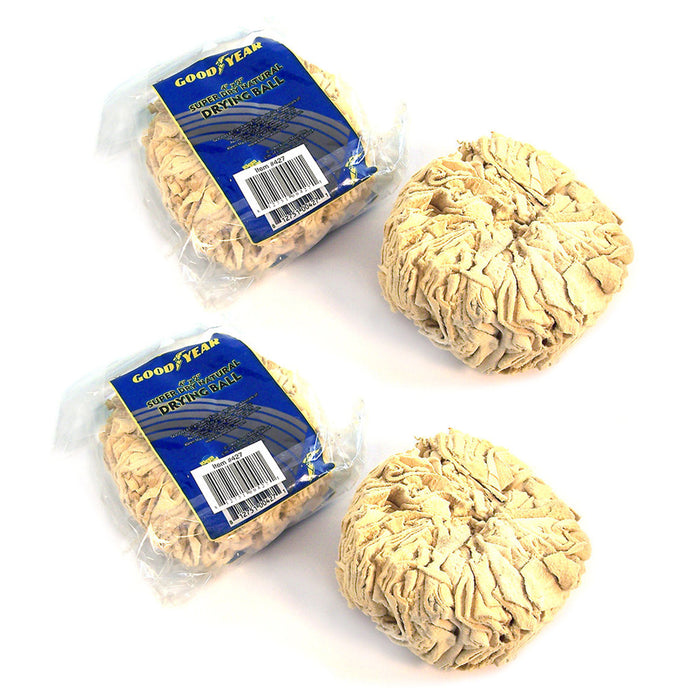 4 Pack Good Year Super Dry Drying Chamois Ball Window Cleaning Defogging