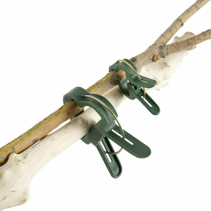 40 Pc Large Plant Support Clips Garden Tomato Vine Vegetable Trellis Twine Ties