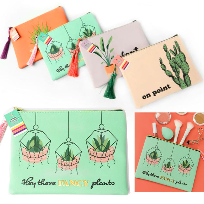 1 Beauty Cosmetic Pouch Makeup Bag Case Zippered Toiletry Purse Organizer Travel