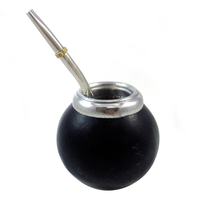Yerba Mate Gourd Set Handmade Classic Mate Cup Bombilla Straw Argentina Drink
