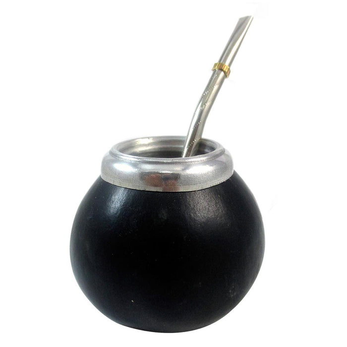 Yerba Mate Gourd Set Handmade Classic Mate Cup Bombilla Straw Argentina Drink