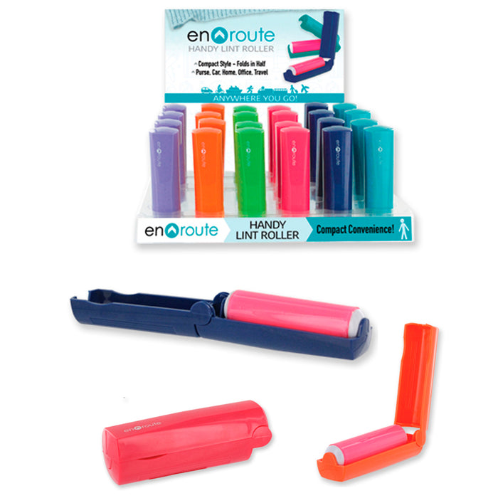 1 Pc Mini Lint Roller Brush Folding Small Travel Purse Hair Fabric Remover Dust