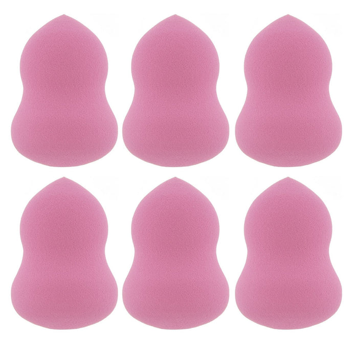 6 Pc Lot New Beauty Makeup Sponge Blender Beauty Sponge for Blending Contouring