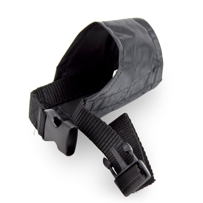 2 Medium Pet Dog Mouth Muzzle Grooming Mask Nylon No Bark Bite Chewing Adjust