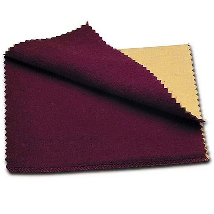 4 Pc Silver Gold Jewelry Cleaning Polishing Cloths Double Layer Buffing 6" X 6"