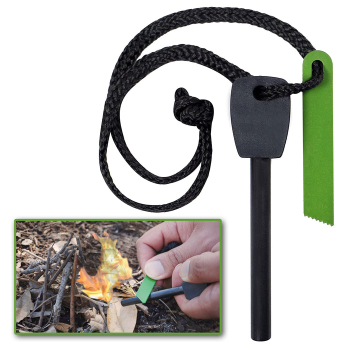 Jumbo Fire Starter Emergency Flint Striker Lighter Camping Survival Outdoor New