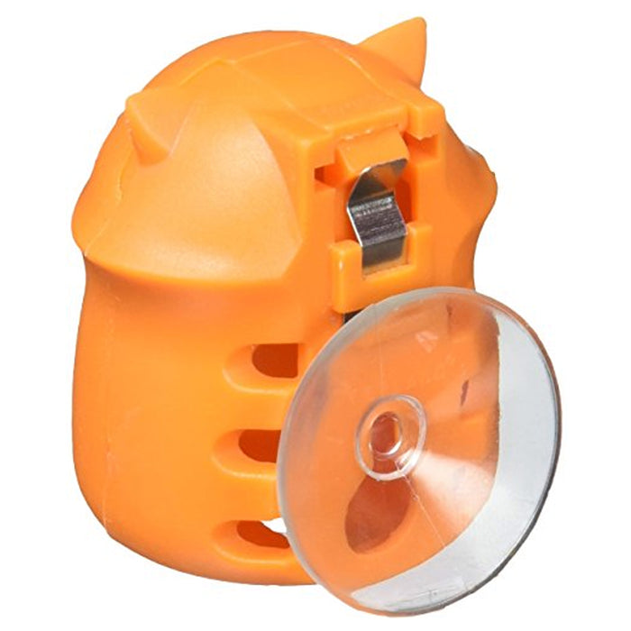 1 Kikkerland Fox Toothbrush Cover Holder Case Toiletry Cute Kid Bathroom Suction