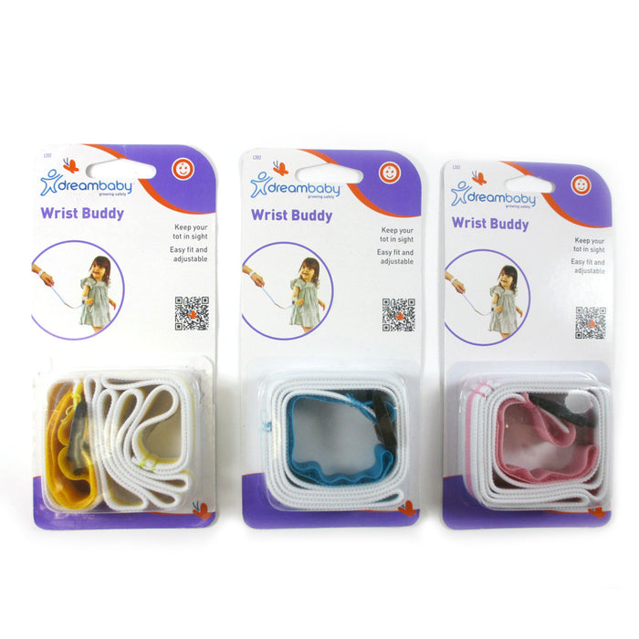2 Wrist Link Toddler Harness Baby Child Anti Lost Safety Leash Strap Adjustable