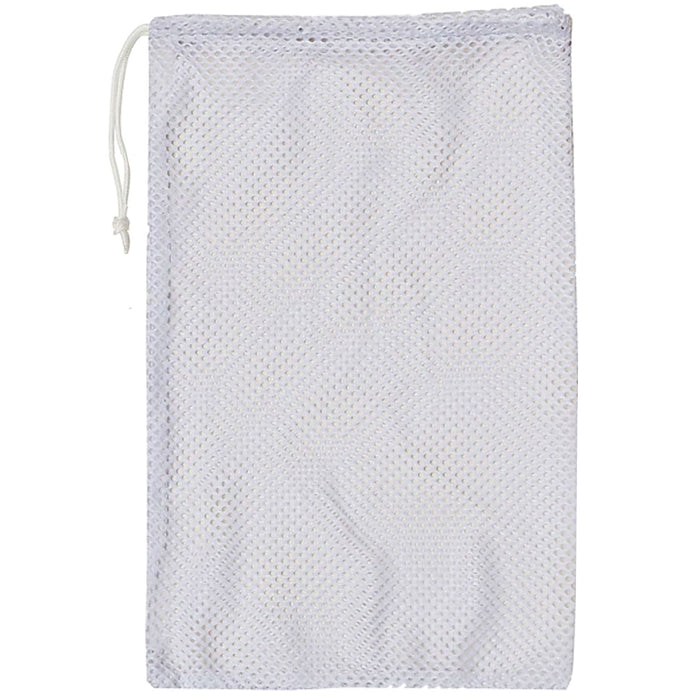 6 Large Mesh Bag Drawstring Laundry Utility Tote Gym Gear Sports Heavy Duty 29"