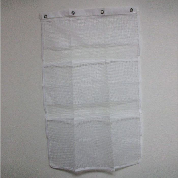 1 Mesh Bath Shower Organizer Bathroom Storage Caddy Soap Shampoo Toiletry Hang !