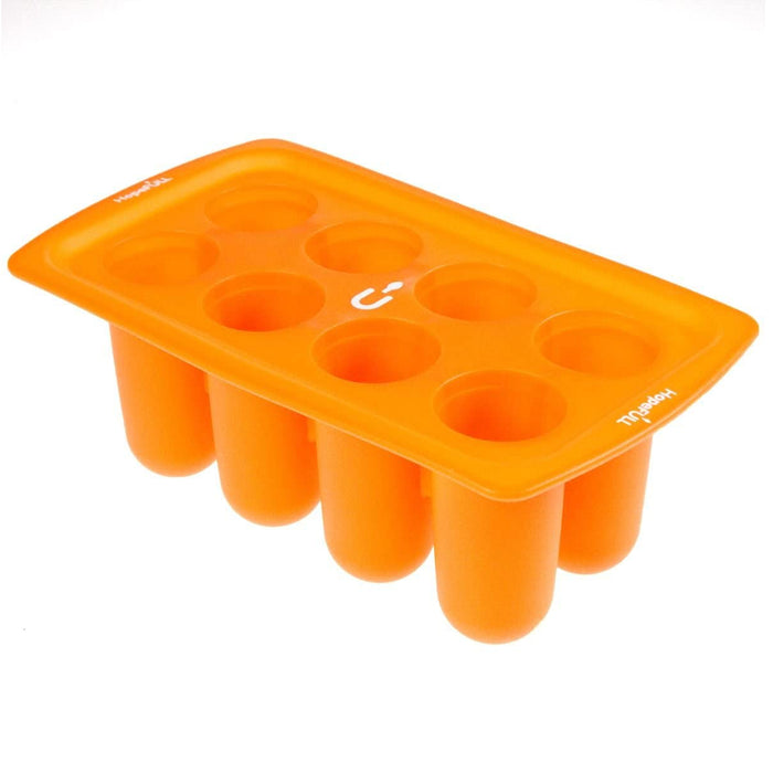 2 Pk Round Silicone Popsicle Maker 8 Mold Frozen Ice Cream Candy Juice Cake Pop