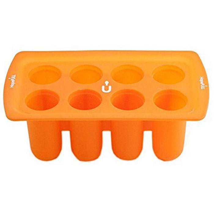 2 Pk Round Silicone Popsicle Maker 8 Mold Frozen Ice Cream Candy Juice Cake Pop