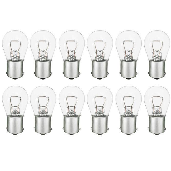 12 Auto Light Bulbs Replacement Car Parts Signal Tail Brake Lights 21W 12V