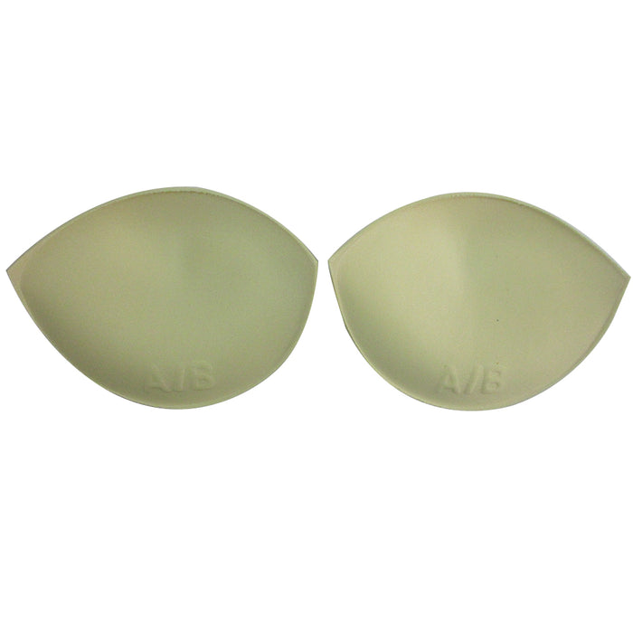 2 Pair Crescent Foam Bra Insert Shaper Pad Push Up Bikini Bust Enhance Cleavager