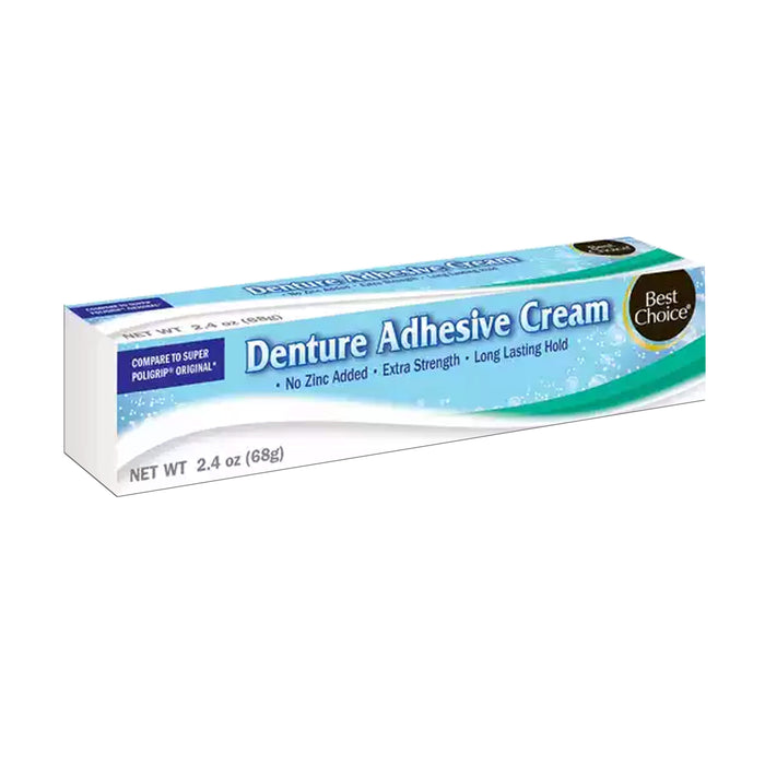 4 Complete Original Denture Adhesive Cream Control Extra Strong Hold Zinc Free