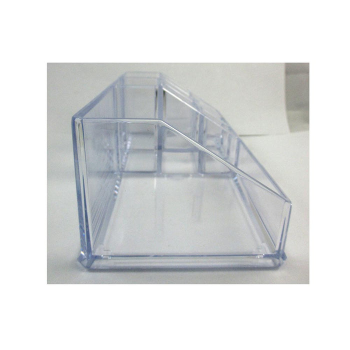 Vanity Organizer Acrylic Clear Cosmetic Lipstick Brush Makeup Stand Storage Case