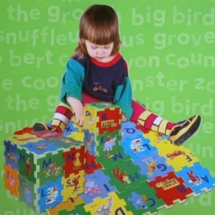 27Pcs Sesame Street Alphabet Multicolor Foam Floor Mats A-Z Kid Educational Toy