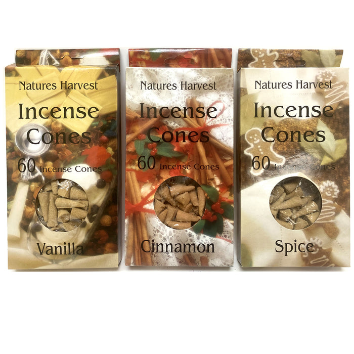 600 Pc Bulk Incense Cones Assorted Scents Variety Pack Mixed Burning Fragrances