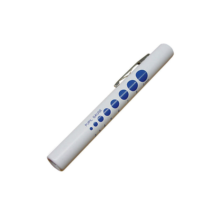 2 Medical Eye Pen Light Pupil Gauge Doctor Nurse First Aid Diagnostic Penlight !