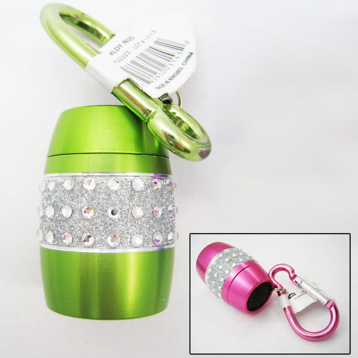 1 X Pocket Flashlight Small 6 Led Light Torch Bright Portable Keychain Purse New