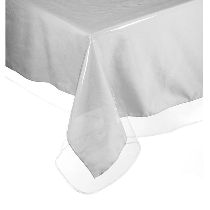 5 Pack Crystal Clear Vinyl Tablecloth Protector Table Cover High Quality 52X90