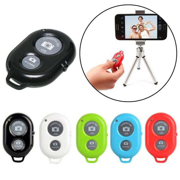 2 Pc Wireless Bluetooth Remote Control Shutter Self-timer iPhone X 8 7 6