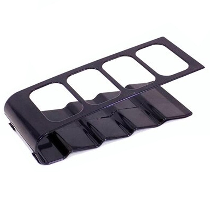 1pc 4 Compartments TV Remote Control Holder Caddy Desktop Makeup Brush Organizer