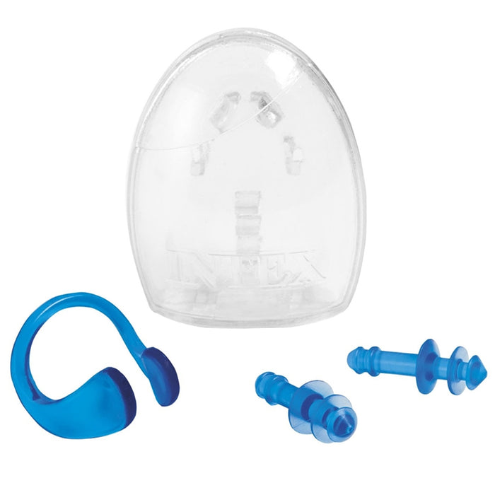 8 Pc Waterproof Swim Swimming Nose Clip Ear Plug Earplug Combo Set Case Diving