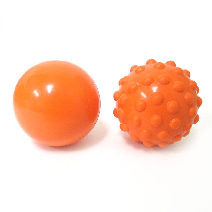 2 Pc Hot Cold Therapy Massage Balls Set Trigger Point Deep Tissue Muscle Relief