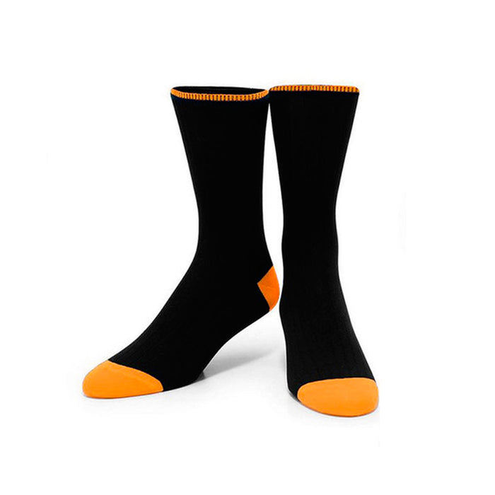 12 Pairs Beverly Hills Polo Club Mens Dress Socks Shoe Size 6-12 Casual Patern