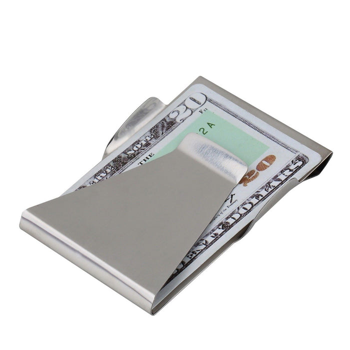 Ultra Slim Double Sided Money Clip Cash Credit Card Holder Wallet As Seen On Tv