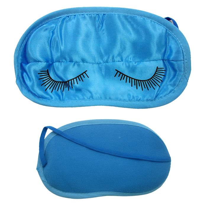 Sleeping Eye Mask Silk Blindfold Shade Travel Aid Rest Sleep Cover Blindfold New