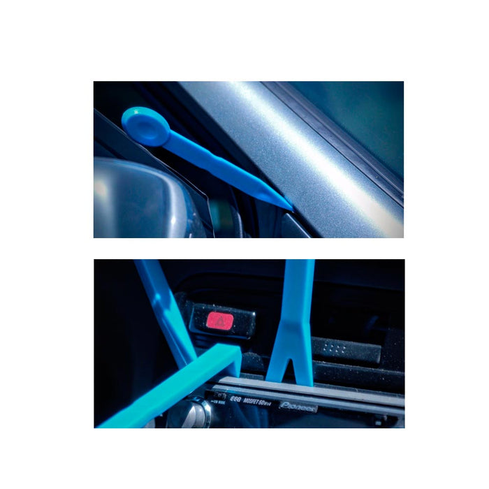7 Pcs Nylon Pry Bar Set Automotive Plastic Molding Trim Dash Panel Remover Tool
