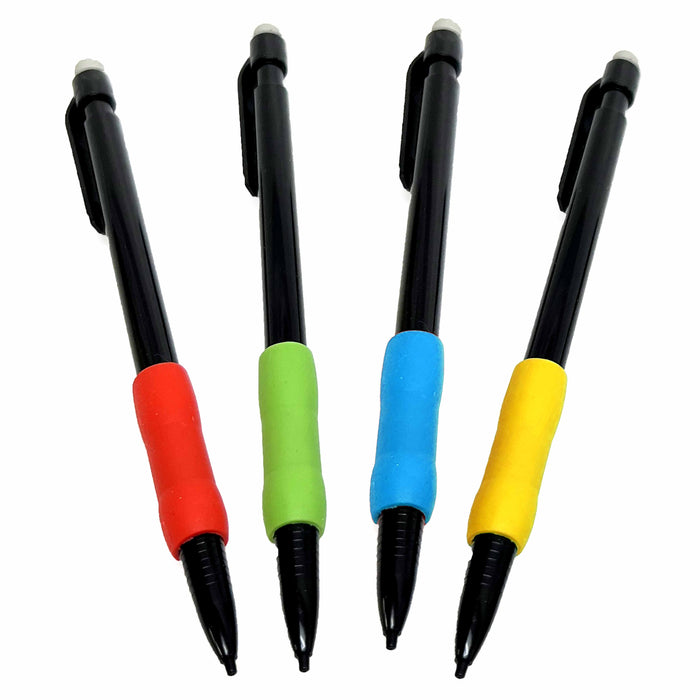 48 Mechanical Pencils Cushion Grip Drawing 0.7mm HB#2 Lead Drafting Art Supplies