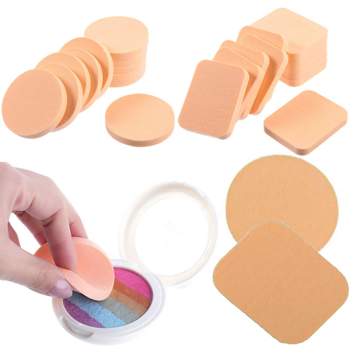 12 Assorted Cosmetic Sponges Beauty Blend Liquid Foundation Makeup Blush Powder