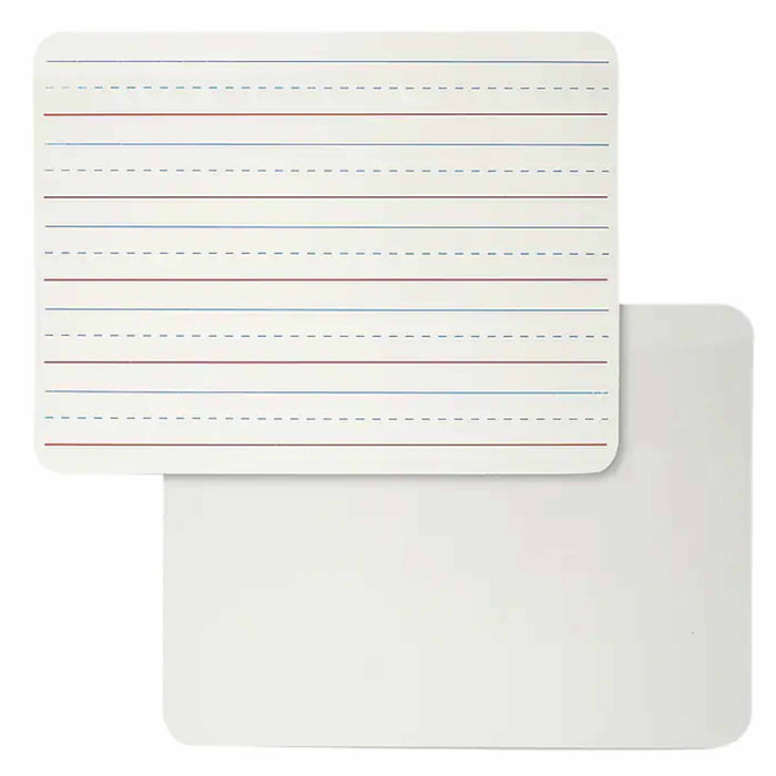 12 Pc BAZIC 9"X12" Dry Erase Lap Board Whiteboard Double Sided Homeschool Bulk