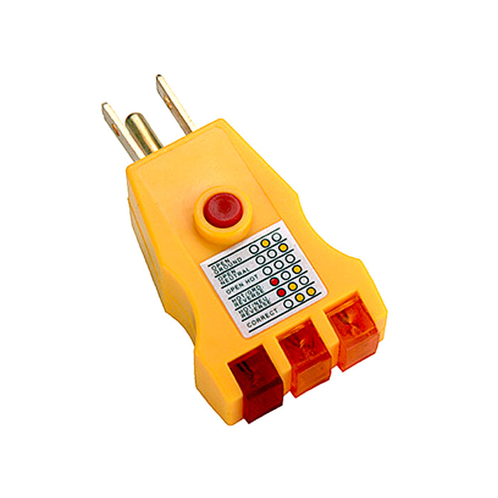 20 GFI Electric Outlet Plug Receptacle Circuit Tester Analizer Home Electrical